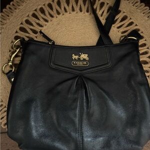 Coach Black Leather Crossbody